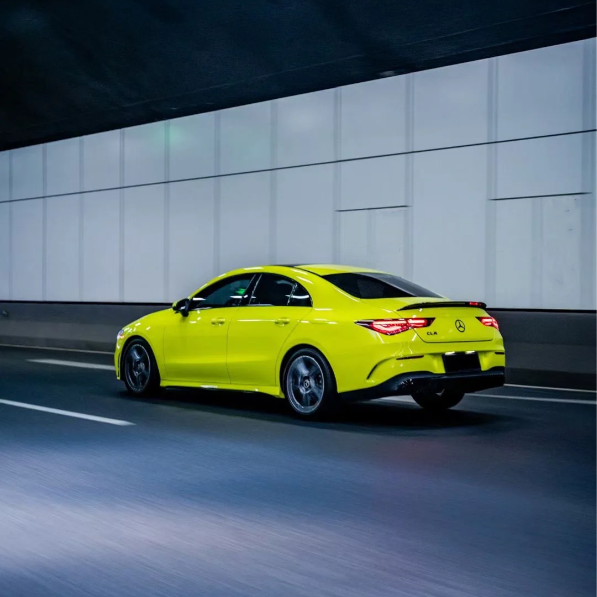 Gloss Acid Lime Green Car Vinyl Wrap