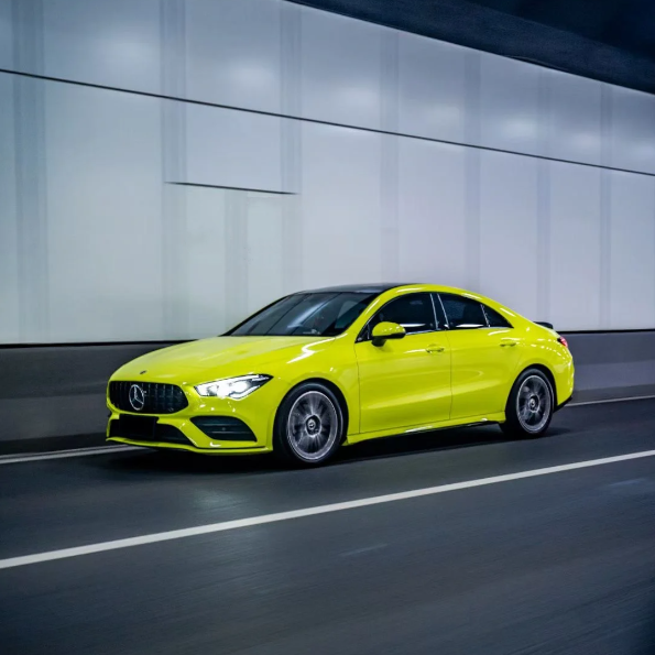 Gloss Acid Lime Green Car Vinyl Wrap