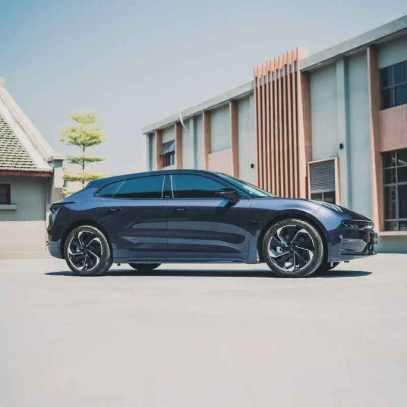 Gloss Metallic BMW Carbon Grey Blue Car Vinyl Wrap