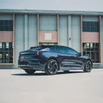Gloss Metallic BMW Carbon Grey Blue Car Vinyl Wrap
