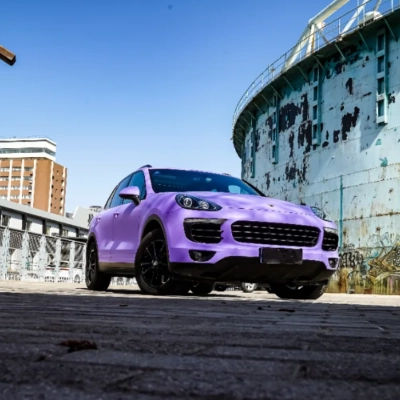 Matte Lavender  Purple Car Vinyl Wrap  02