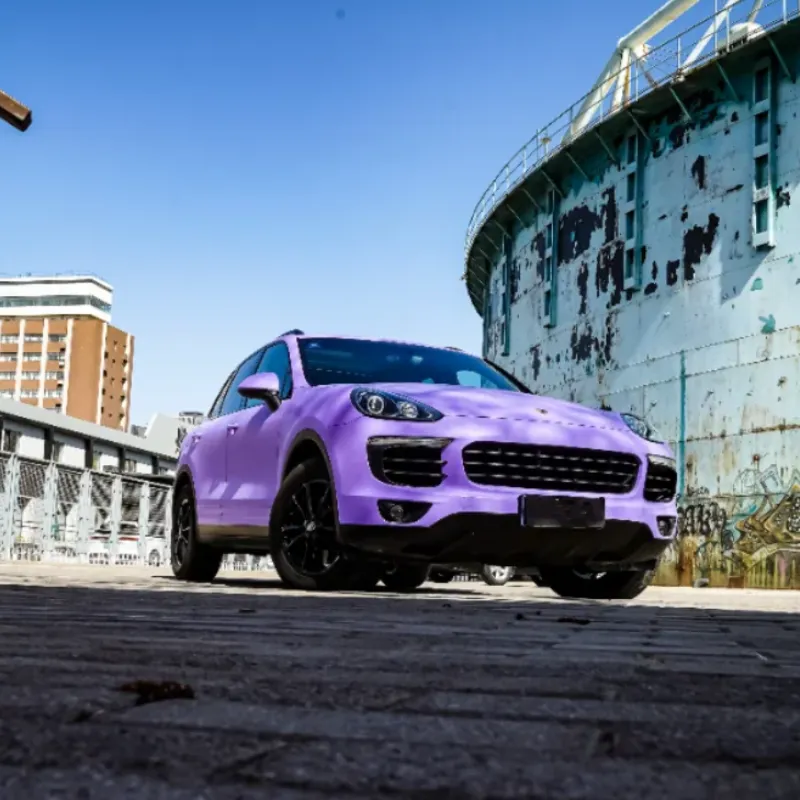 Matte Lavender  Purple Car Vinyl Wrap 