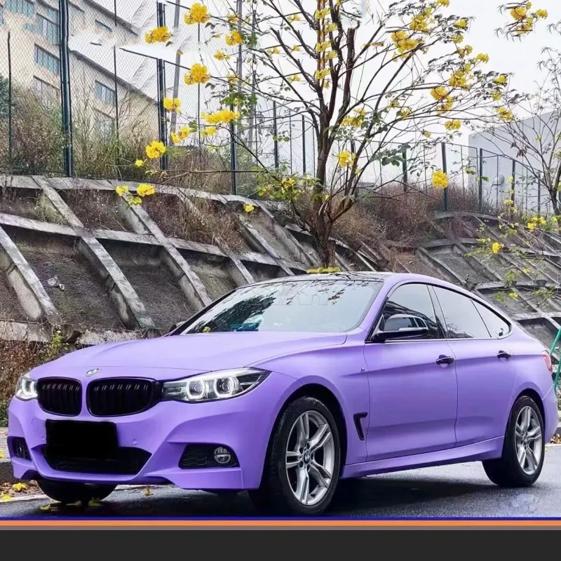 Matte Lavender  Purple Car Vinyl Wrap 