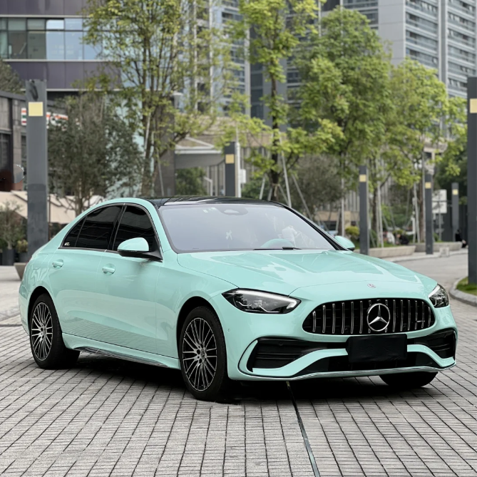 Super Gloss Cragginess Green Car Vinyl Wrap