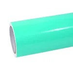 Gloss Porsche Light Green Car Vinyl Wrap