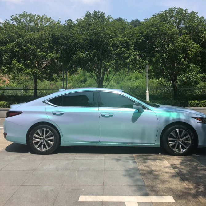 Gloss Twin Candy Pearl Aurora Car Vinyl Wrap