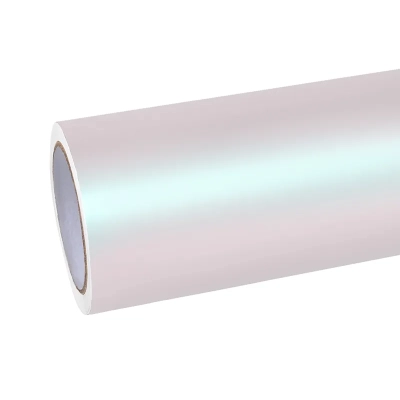 Matte Aurora White Car Vinyl Wrap 01