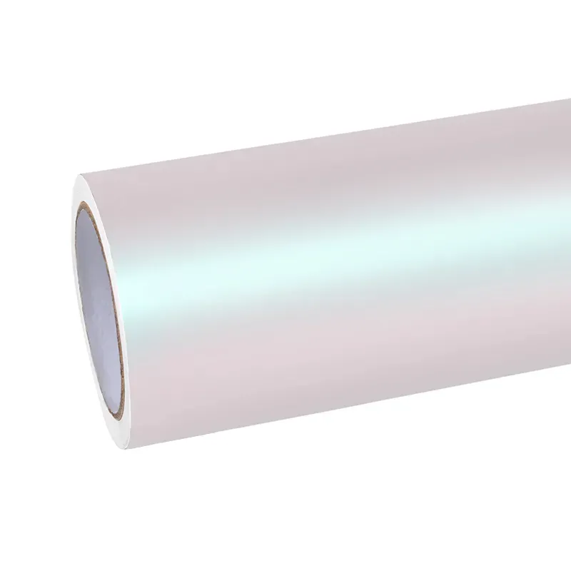 Matte Aurora White Car Vinyl Wrap