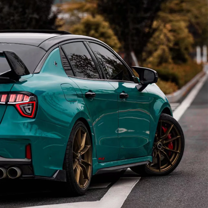 Super Gloss Pine Green Car Vinyl Wrap