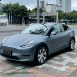 Matte Blue Gray Vinyl Wrap Car Wrap