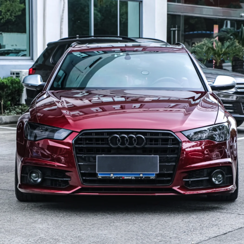 TPU Liquid Metallic Dragon Blood Red Car Vinyl Wrap