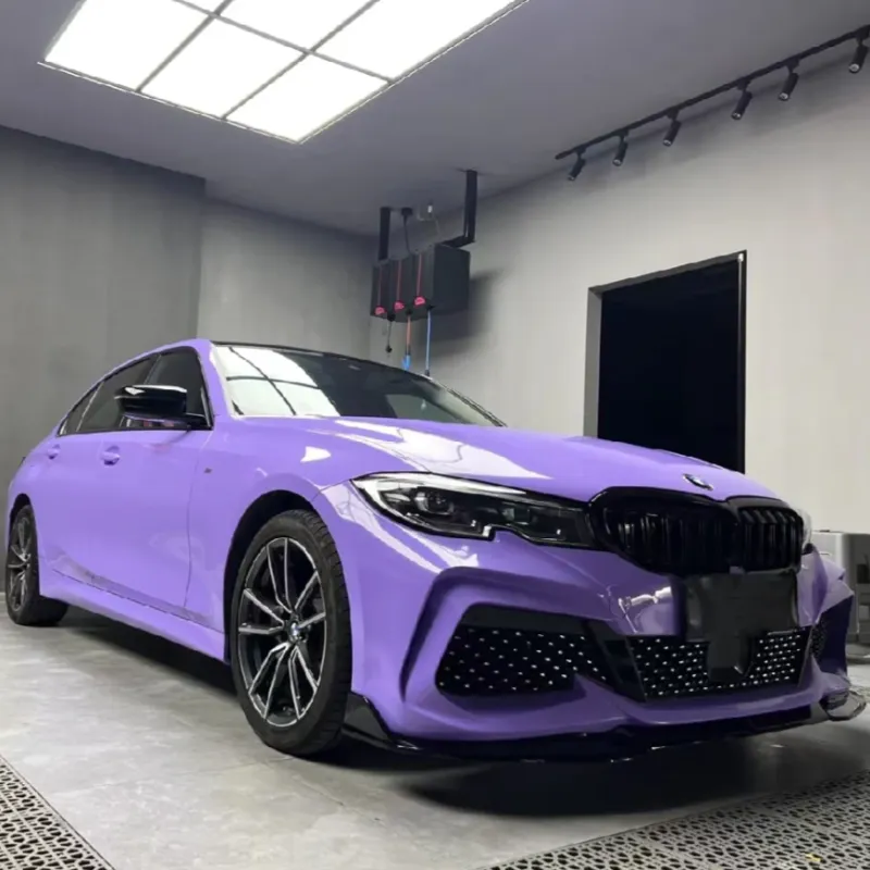 TPU Super Gloss Lavender Purple Car Vinyl Wrap