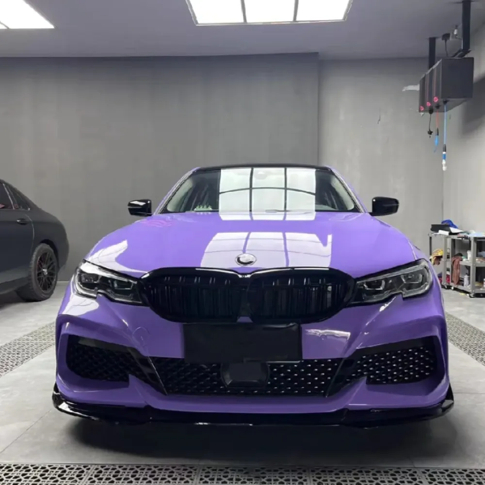 TPU Super Gloss Lavender Purple Car Vinyl Wrap