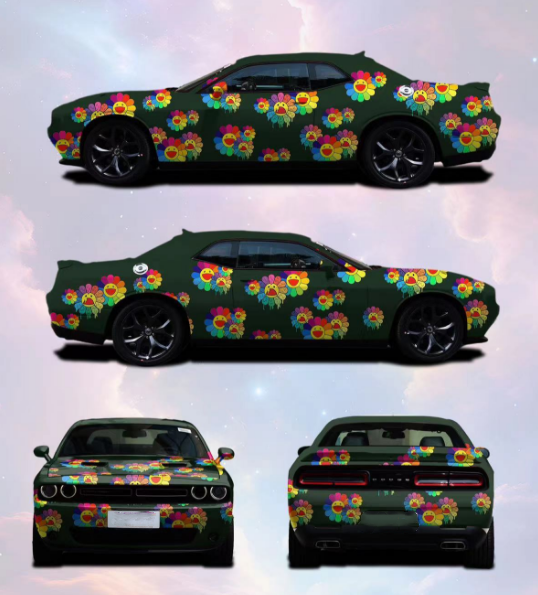 Customized Printable Car Vinyl Wrap