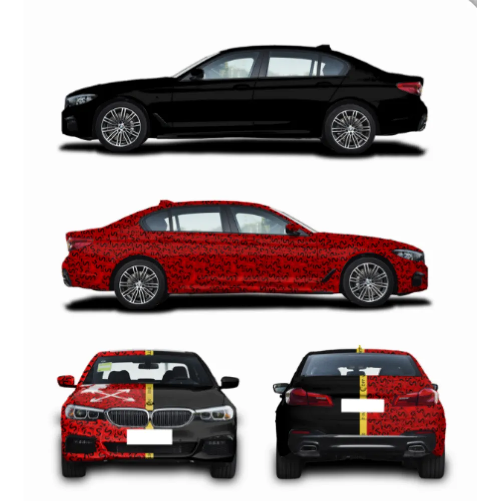 Customized Printable Car Vinyl Wrap