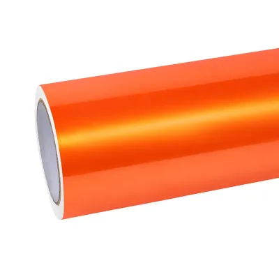 TPU Burnt Orange Car Vinyl Wrap 01
