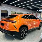 TPU Burnt Orange Car Vinyl Wrap