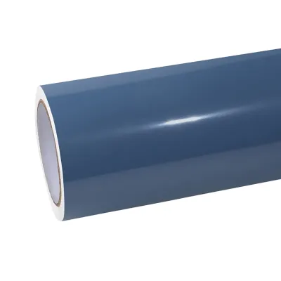 TPU China Blue Car Vinyl Wrap 01