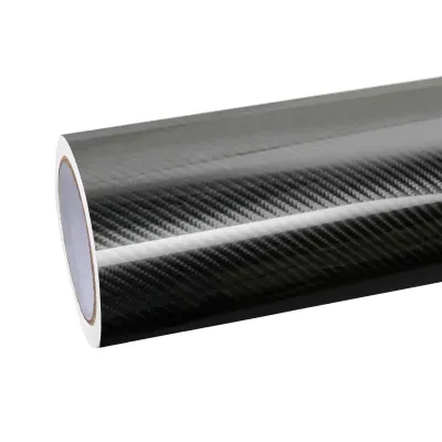 TPU Gloss 6D Carbon Fiber Car Vinyl Wrap 01