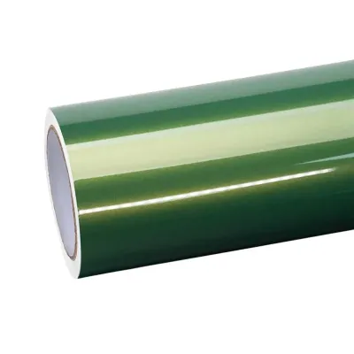 TPU Gloss Aston Martin Iridescent Emerald Green Car Vinyl Wrap 01
