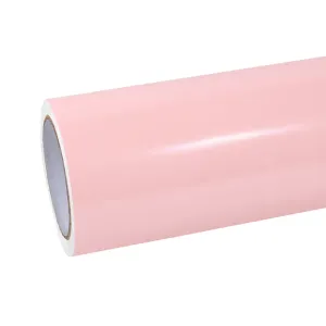 TPU Gloss Baby Pink Car Vinyl Wrap