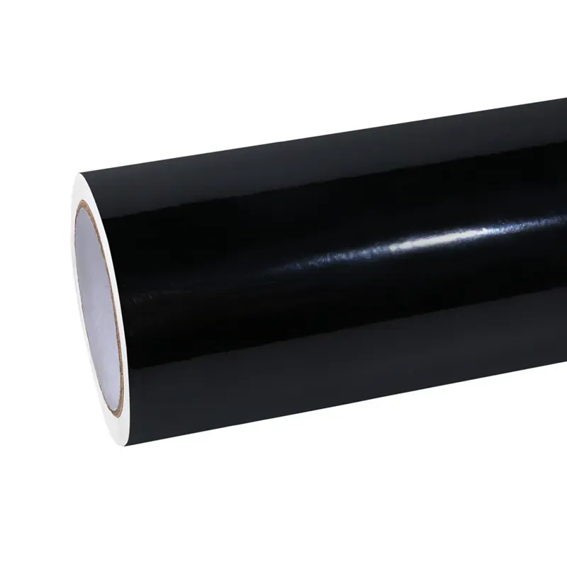 TPU Gloss Black Car Vinyl Wrap