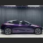 TPU Gloss Ghost Midnight Purple Car Vinyl Wrap