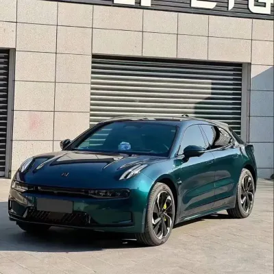 TPU Gloss Metallic Midnight Green Car Vinyl Wrap 02