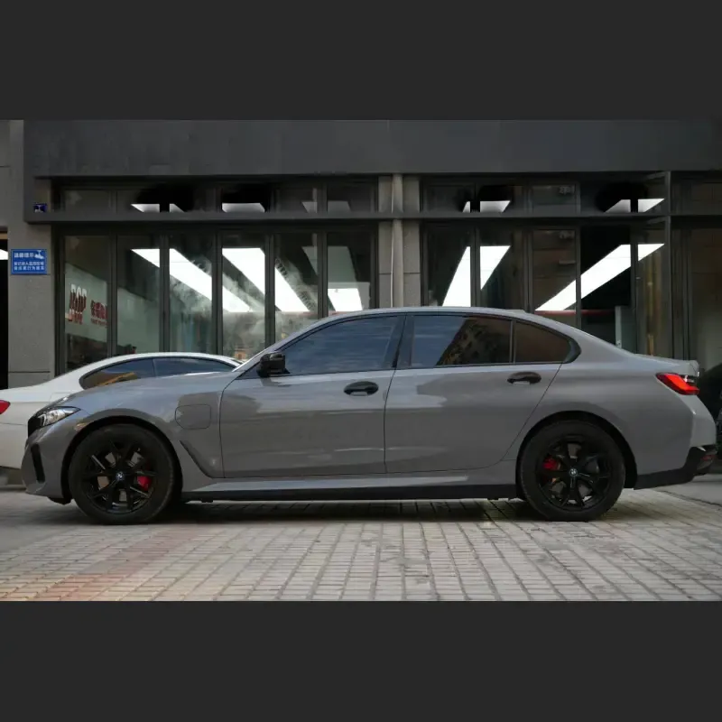 TPU Gloss Nardo Grey Car Vinyl Wrap
