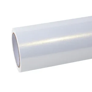 TPU Gloss Pearlized White Gold Car Vinyl Wrap