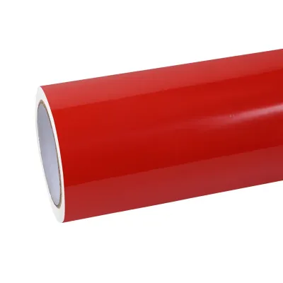 TPU Gloss Porsche Orange Car Vinyl Wrap 01