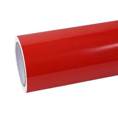 TPU Gloss Porsche Orange Car Vinyl Wrap 01