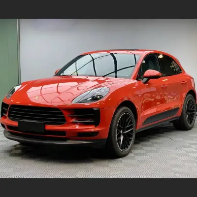 TPU Gloss Porsche Orange Car Vinyl Wrap 02