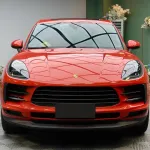 TPU Gloss Porsche Orange Car Vinyl Wrap