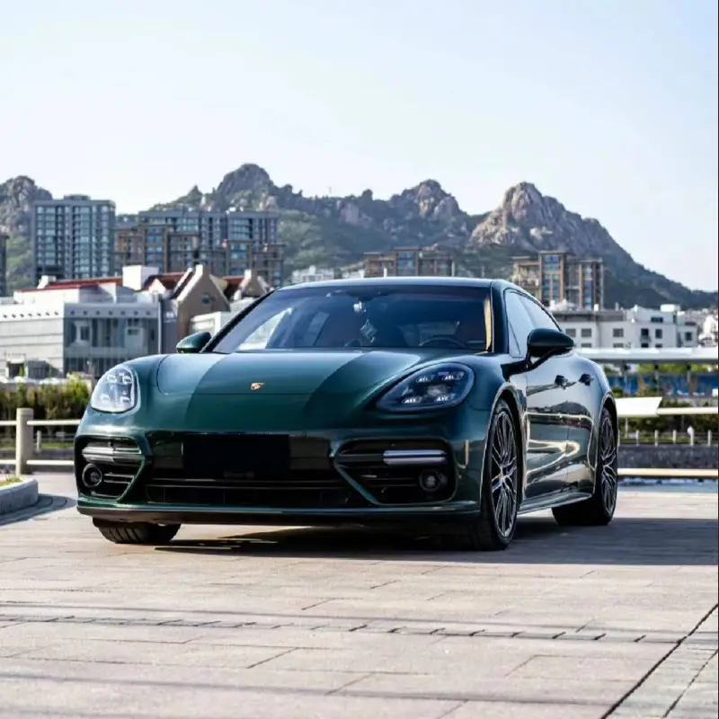 TPU Gloss Viridis Green Car Vinyl Wrap