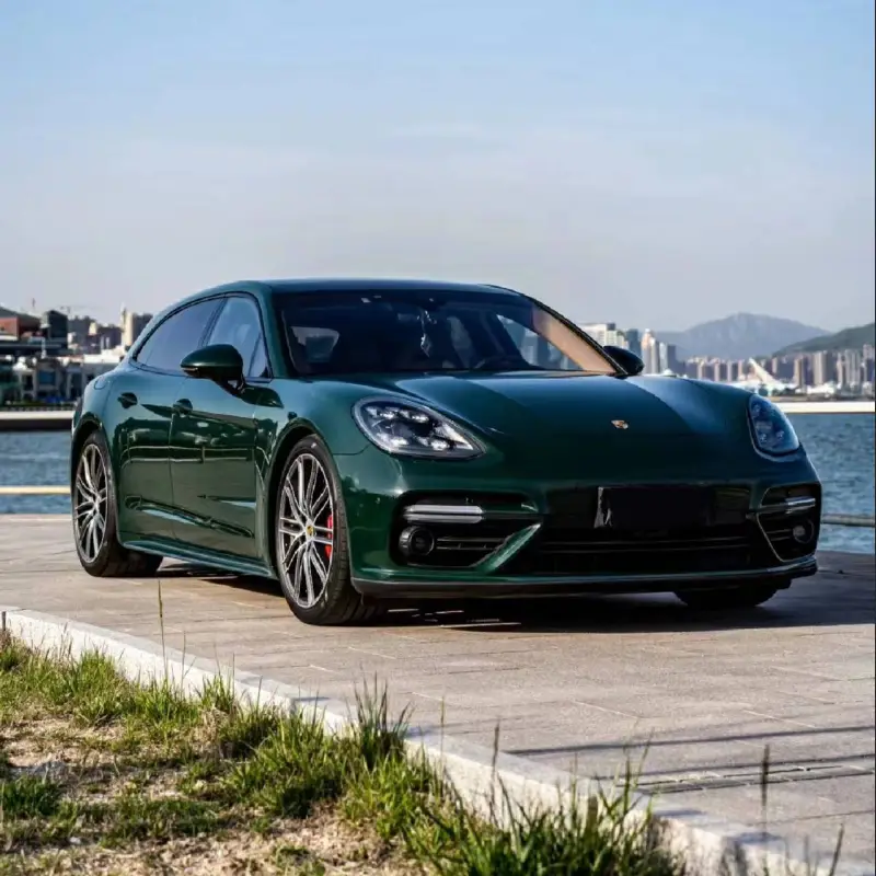 TPU Gloss Viridis Green Car Vinyl Wrap