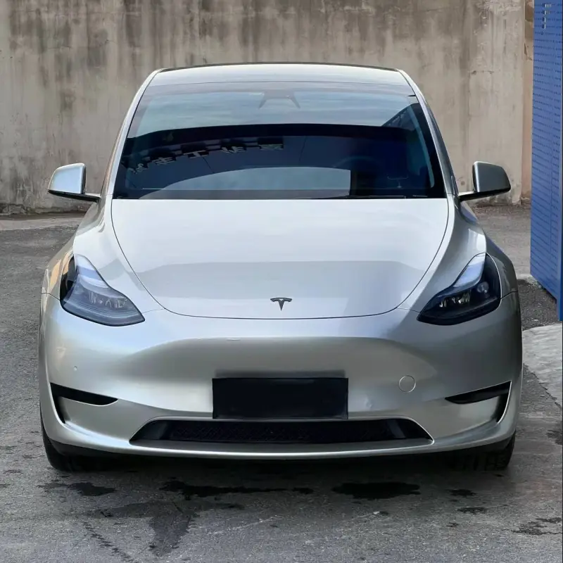 TPU Glossy Metal Light Champaign Gold Car Vinyl Wrap