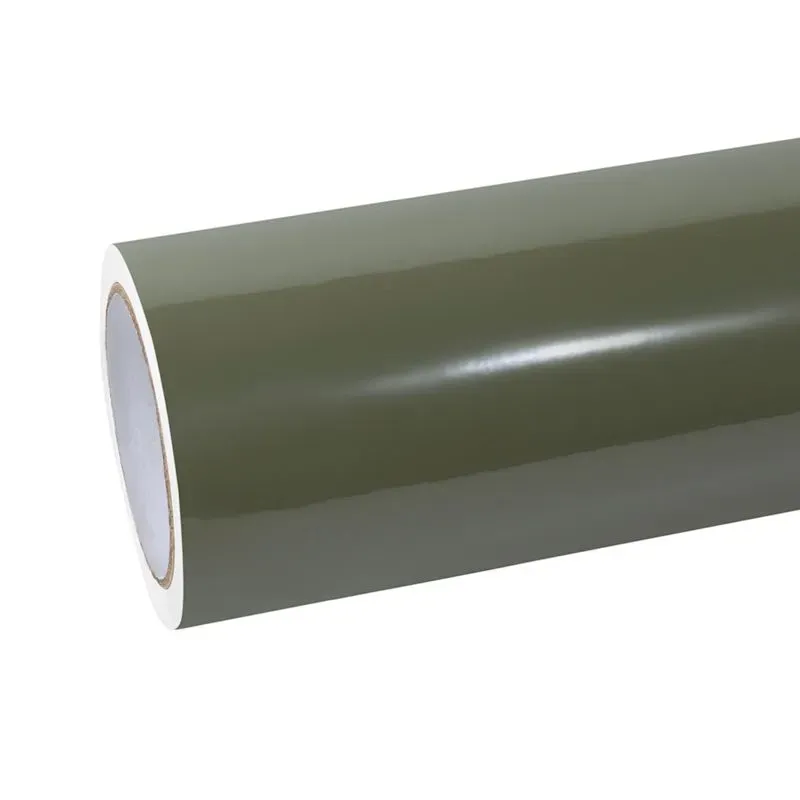 TPU Khaki Green Car Vinyl Wrap