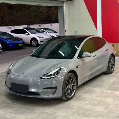 TPU Light Nardo Grey Car Vinyl Wrap 02