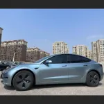 TPU Liquid SomaTo Blue Car Vinyl Wrap