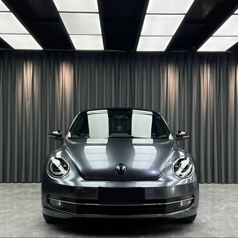 TPU Mercedes Benz Gloss Selenite Grey Car Vinyl Wrap