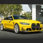 TPU Signal Yellow Car Vinyl Wrap