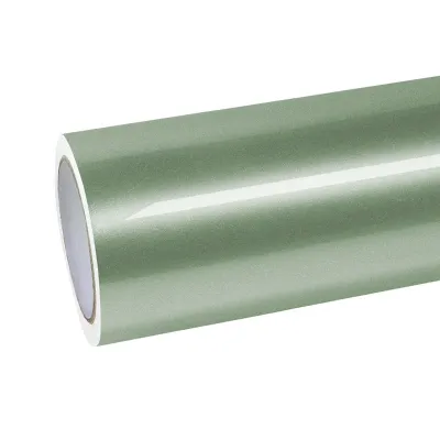 TPU Gloss Metal Paint Millennium Jade Car Vinyl Wrap 01