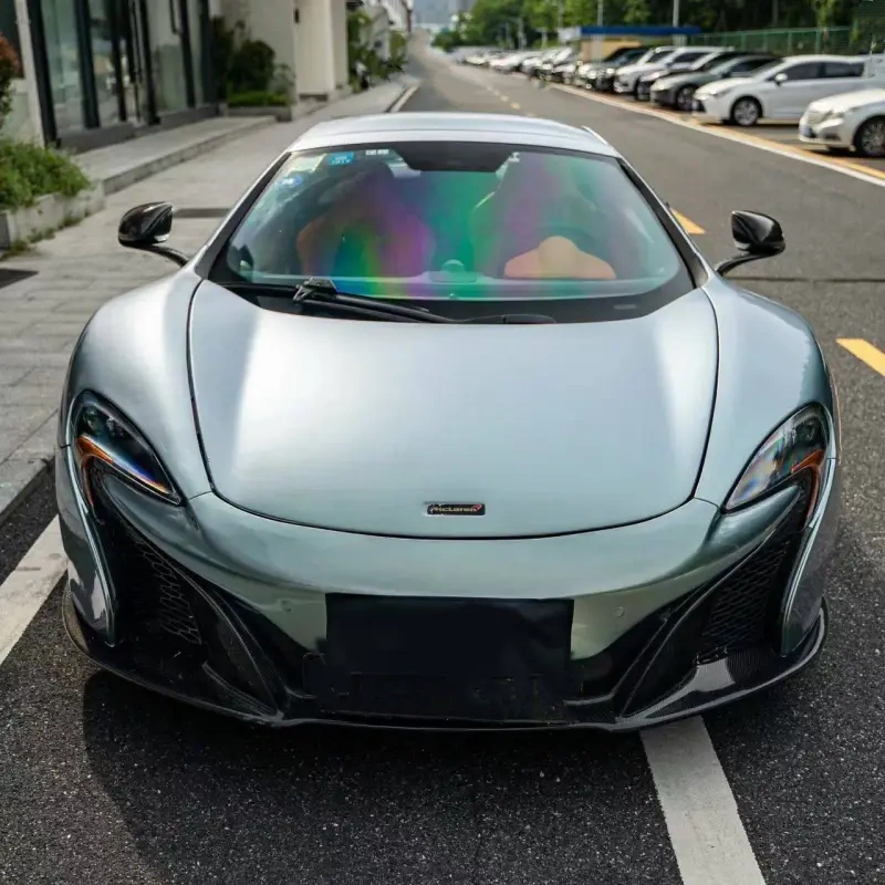 TPU Gloss Metal Paint Millennium Jade Car Vinyl Wrap