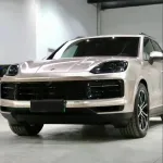 TPU Gloss Metallic Champagne Gold Car Vinyl Wrap
