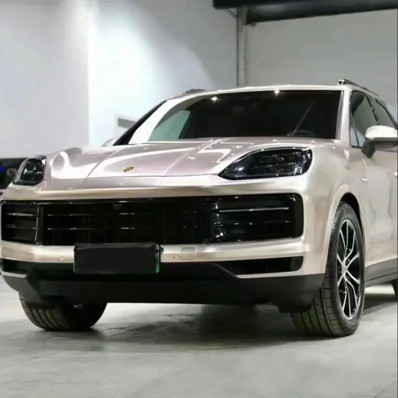 TPU Gloss Metallic Champagne Gold Car Vinyl Wrap