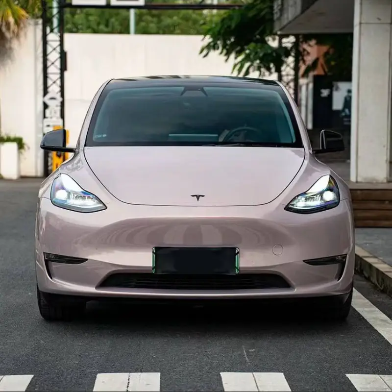 TPU Gloss Metallic Rouge Pearl Pink Car Vinyl Wrap