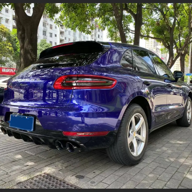 TPU Gloss Metallic Royal Blue Car Vinyl Wrap