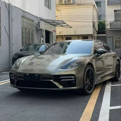 TPU Liquid Metal Brown Copper Car Vinyl Wrap 02