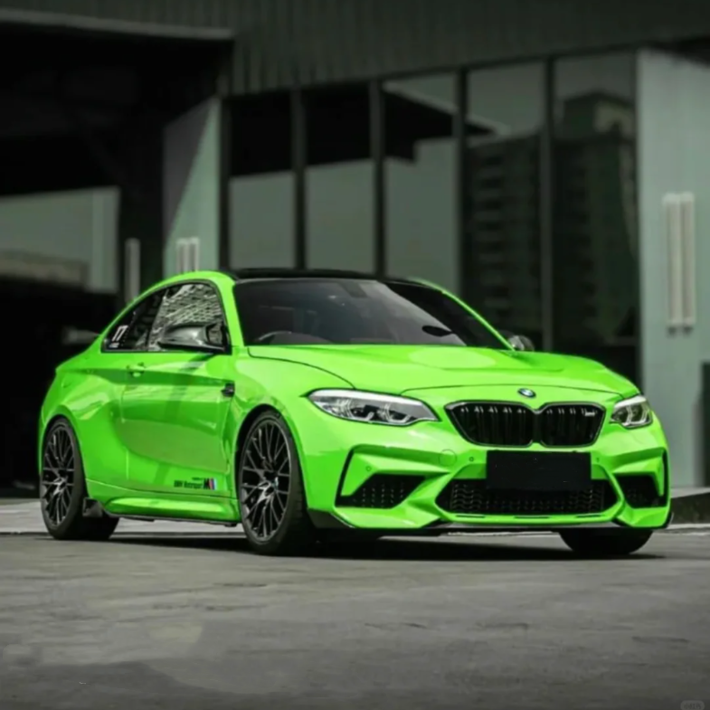 Super Gloss Viper Green Car Vinyl Wrap